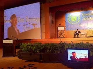 Suasana seminar di Hotel Royal Chulan, Kuala Lumpur