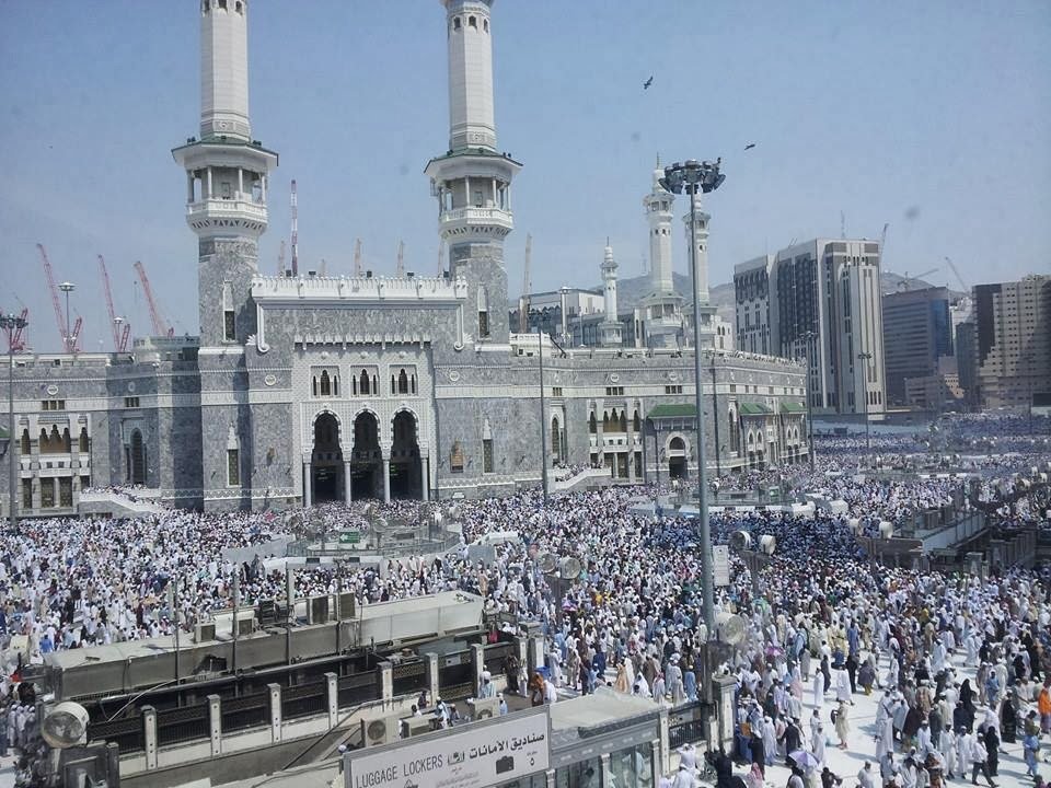 Dataran Masjidil Haram yang dipenuhi jemaah haji