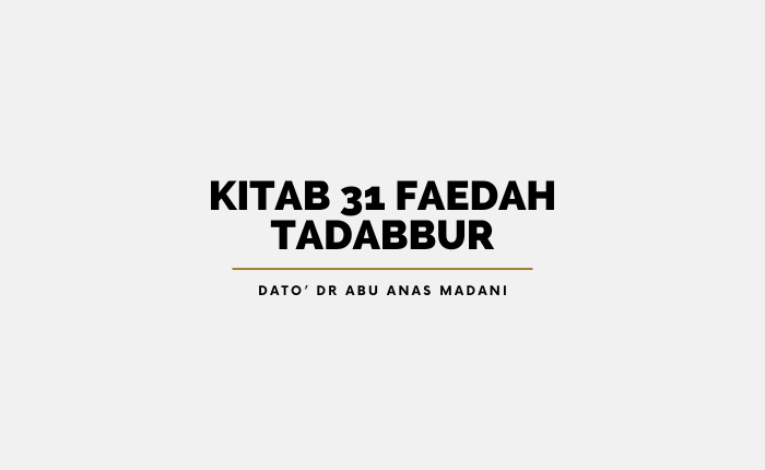 Kitab 31 Faedah Tadabbur